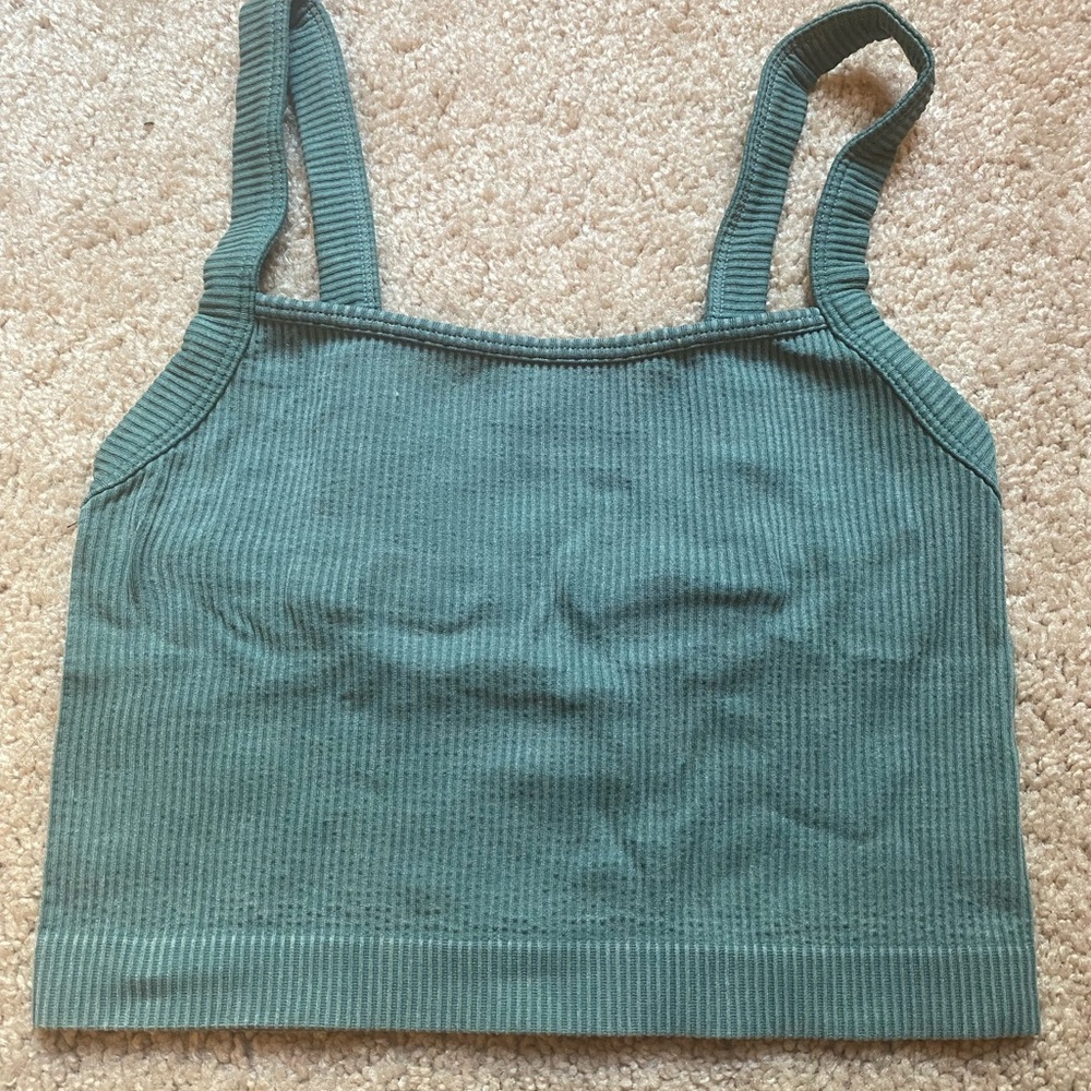 Target Teal Ribbed Camisole